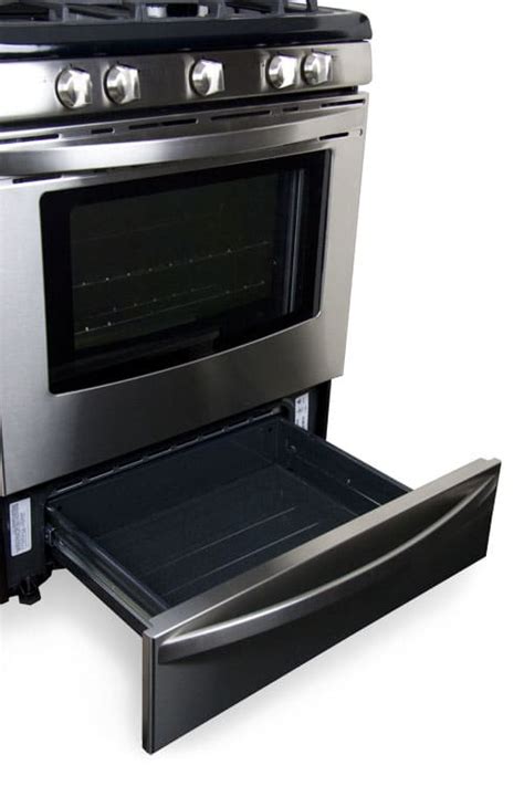 kenmore gas stove with warmer drawer
